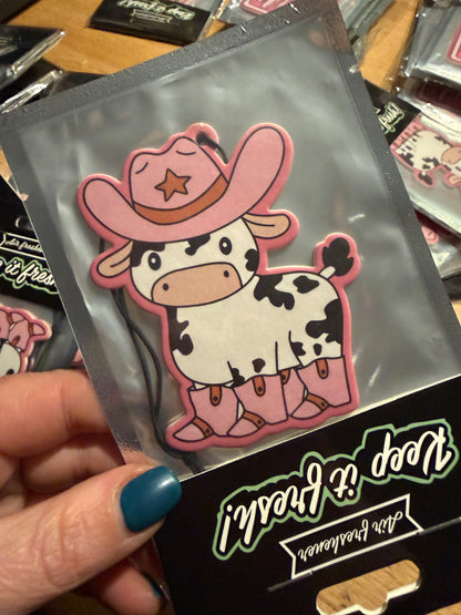 FMH - Profumatore per auto a sospensione in vari modelli Cowgirl