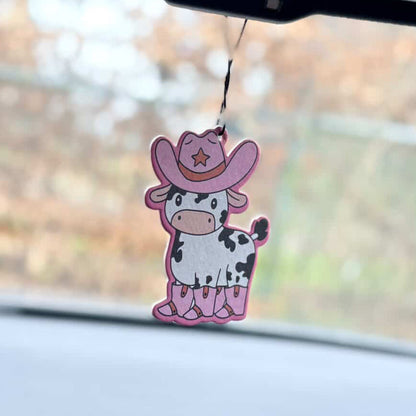 FMH - Profumatore per auto a sospensione in vari modelli Cowgirl