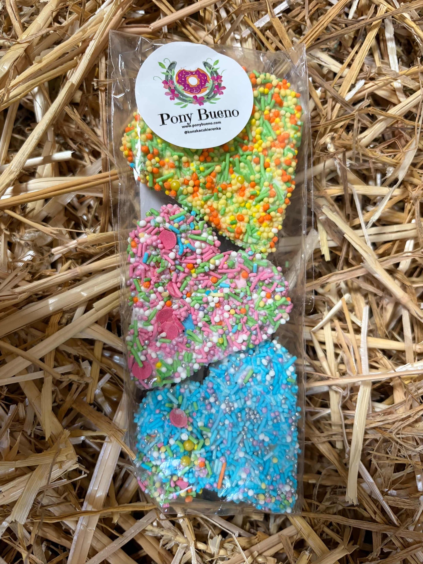 Konska Cukierenka - Biscotti di lusso per cavalli Sweethearts 3x (Erbe/Dolce)