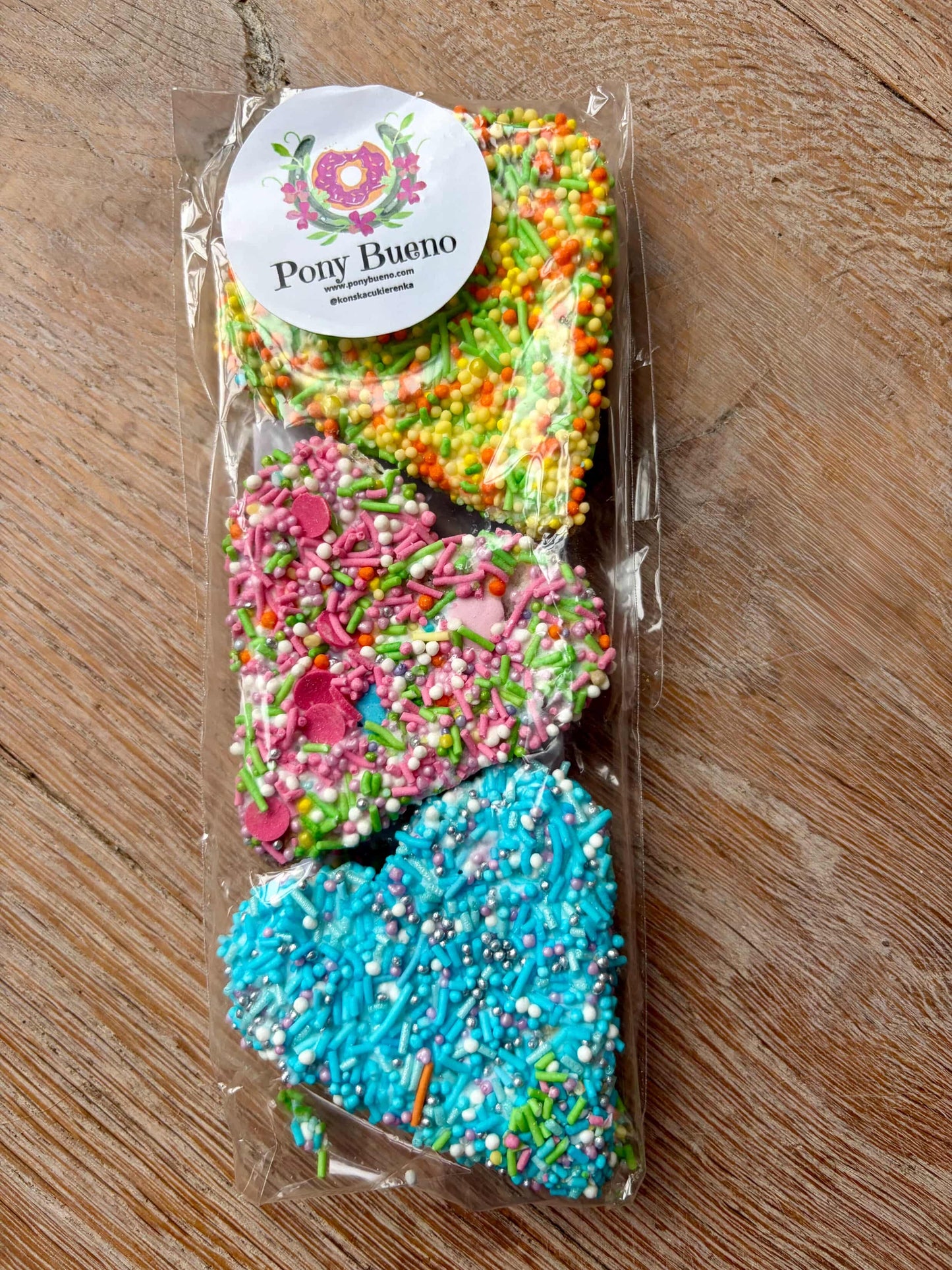 Konska Cukierenka - Biscotti di lusso per cavalli Sweethearts 3x (Erbe/Dolce)