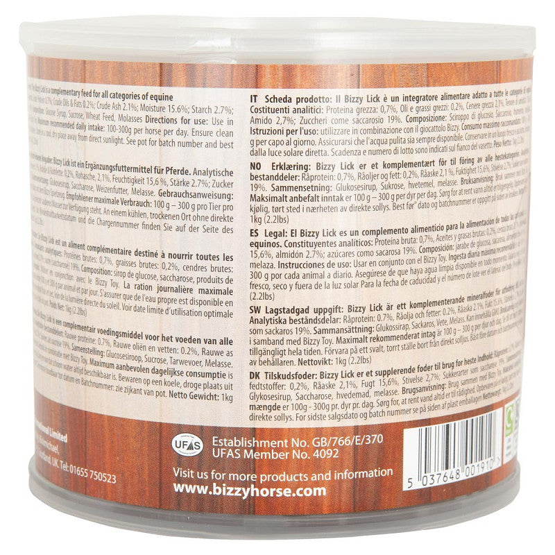 Bizzy Lick - Licking Stone 1KG