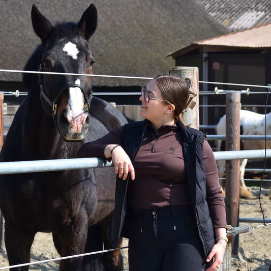 Donqui - Baselayer long sleeve Chocolate brown