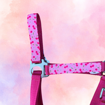 Happy Halsters - Fuchsia Kirschen Halfter