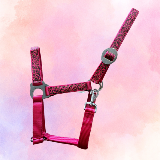 Happy Halsters - Fuchsia panter halster
