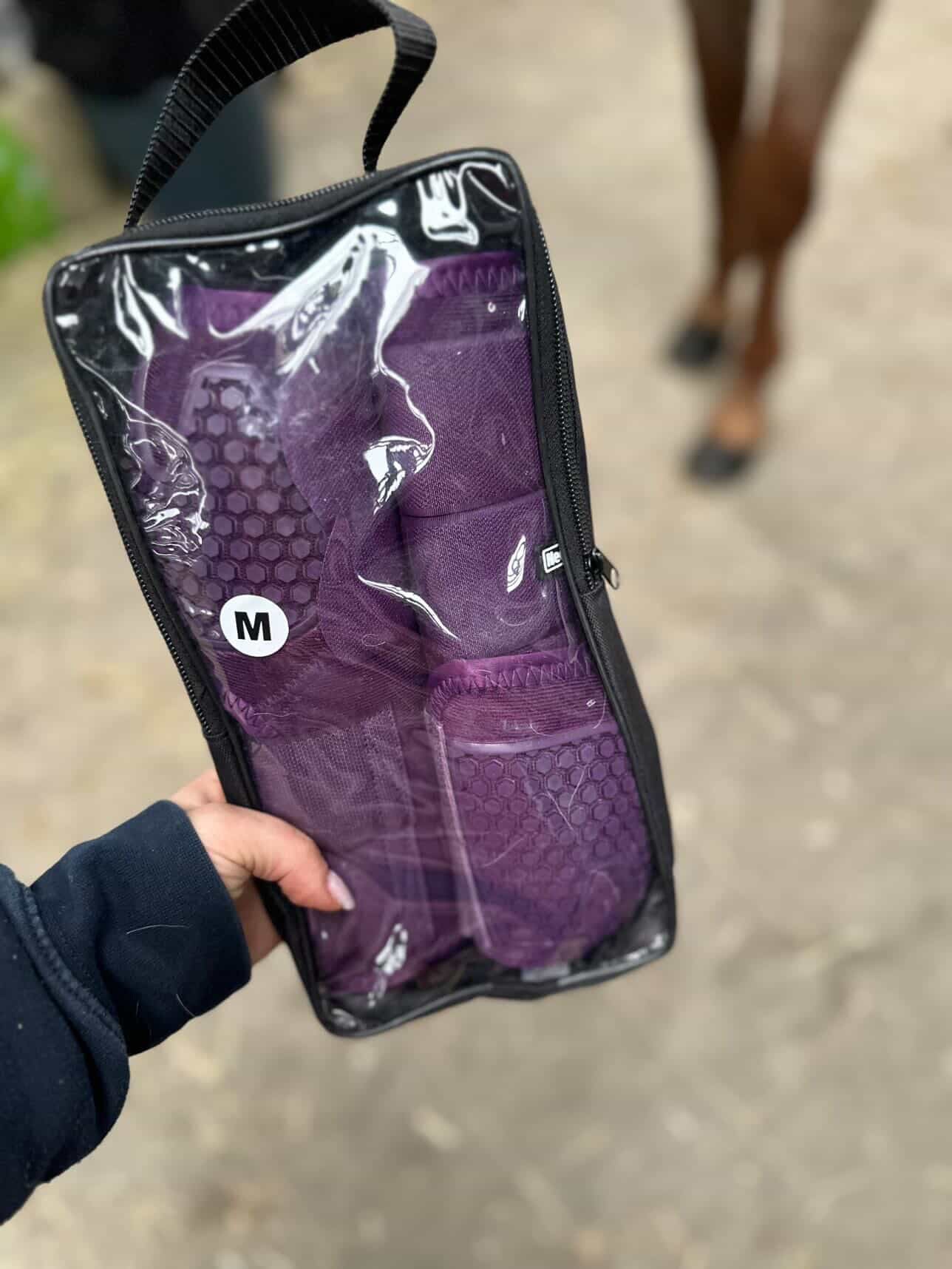 FMH - NeoPro the Solids - Protectores de neopreno para patas de caballo (varios colores)