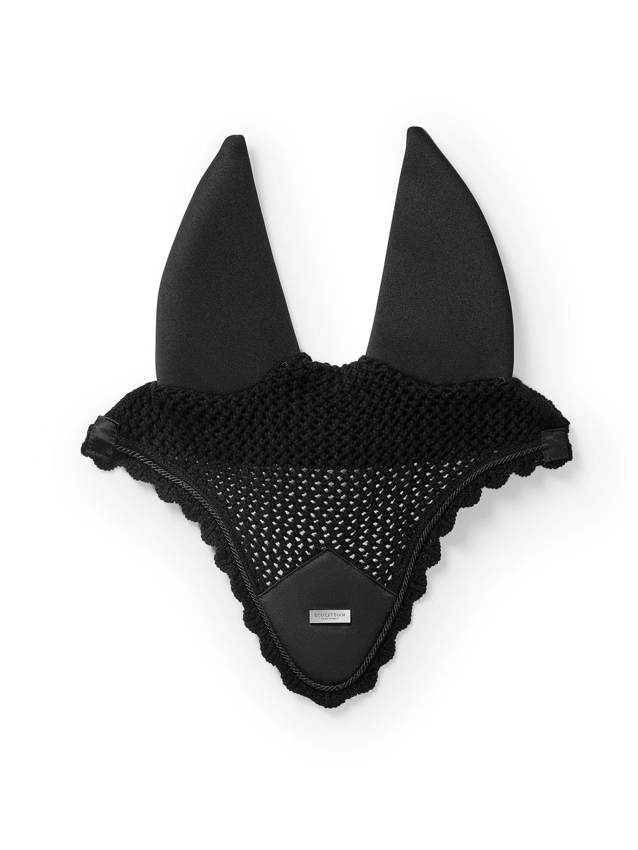 Equestrian Stockholm - Core Collection - Copriorecchie imbottito nero argento