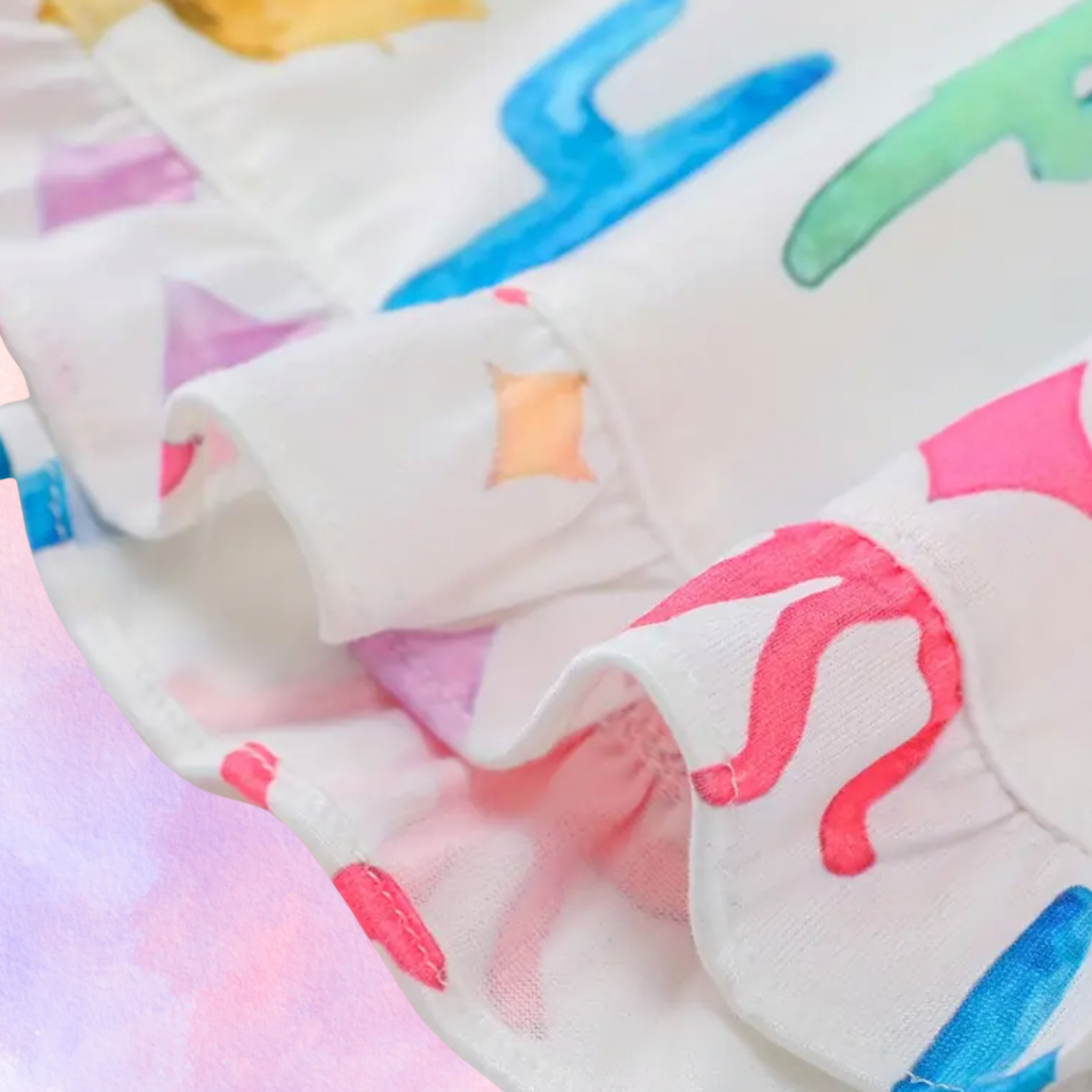 FMH - Kinder zomerse pyjama set/ loungepak Cowgirl cactus