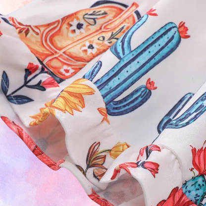 FMH - Kinder Sommer-Pyjama-Set/Loungewear Farm Ranch