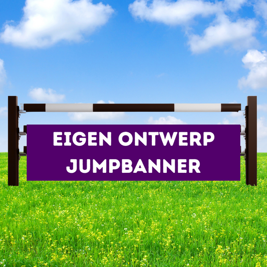 Jump banners - Obstacle sail own design