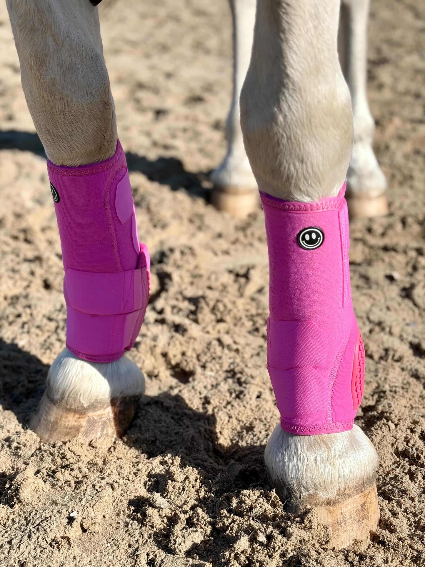 FMH - NeoPro the Solids - Protectores de neopreno para patas de caballo (varios colores)