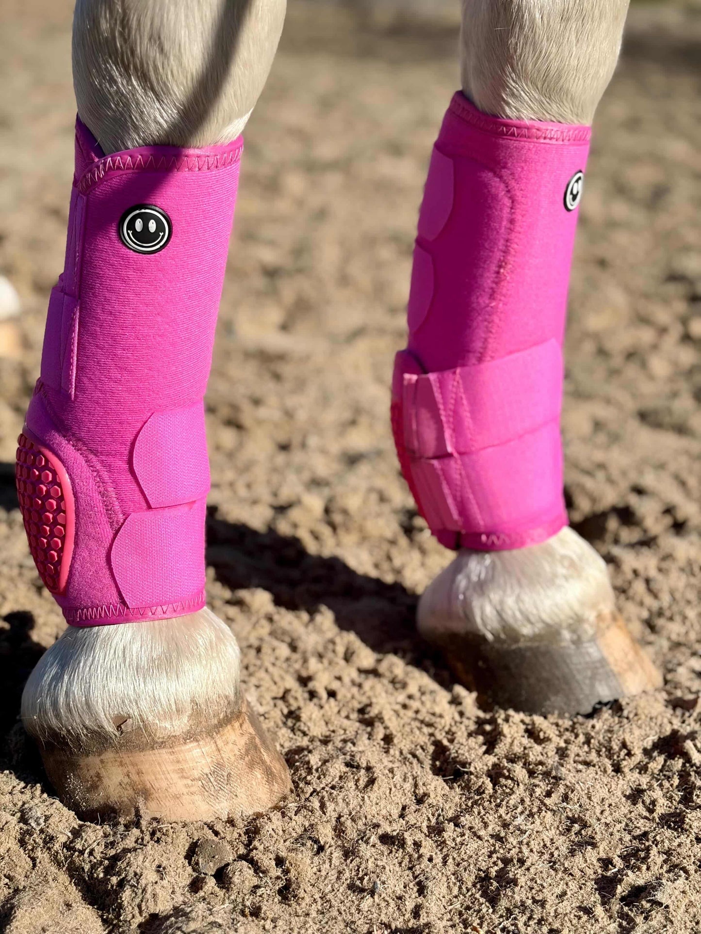 FMH - NeoPro the Solids - Protectores de neopreno para patas de caballo (varios colores)