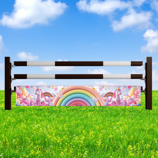 Jumpbanners - Hinderniszeil Bixie Unicorn Dreams