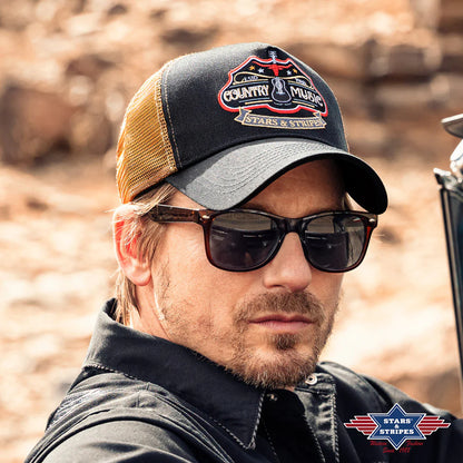 Stars&Stripes - Trucker Cap Country Music Mütze