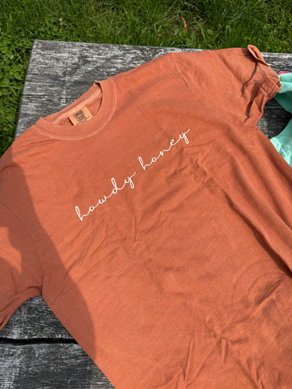 FlossandFable - T-shirt "Howdy Honey!" Yam