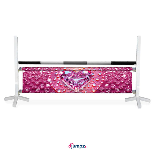 Djumpz - Hindernisdoek Pink Diamonds