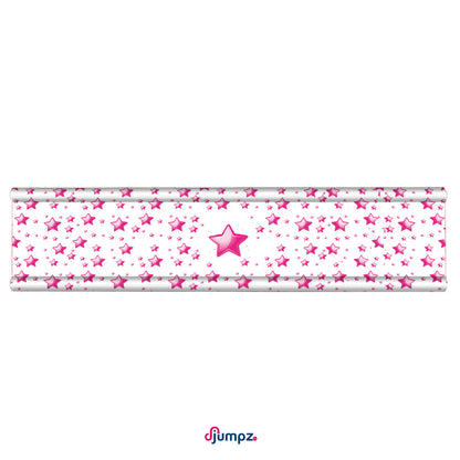 Djumpz - Hindernisdecke Rosa Sterne