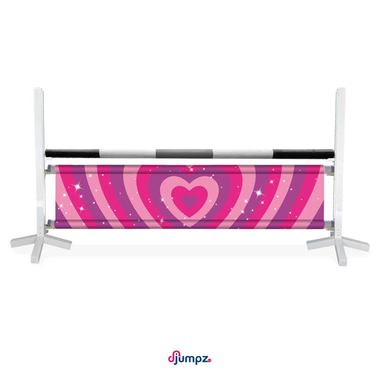 Djumpz - Hindernisdoek Sparkle Hearts