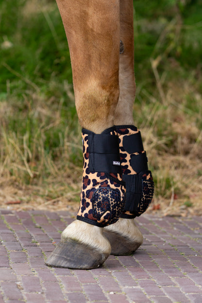 FMH - NeoPro the Leopard - Neopren-Beinschützer Boots für Pferde (versch. Farben)