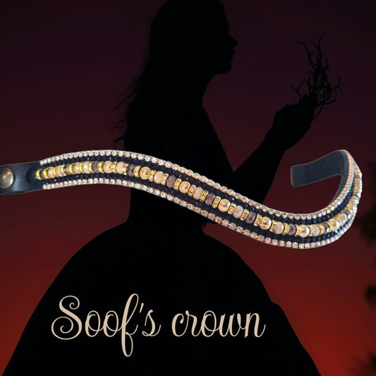 Moeders Mooiste Stirnbänder – Deluxe „Soof's Crown“ Z/H-D