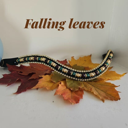 Moeders Mooiste Frontriemen - Deluxe “Falling Leaves” Z-D
