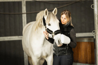CleanYourHorse - Nano-Silber Putzhandschuh weiß  