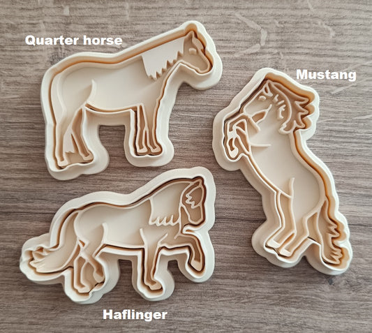 TwoBearsCC - Koekjes uitsteker Haflinger
