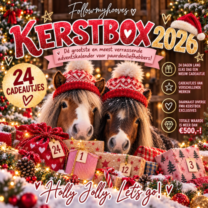 DE FMH KERSTBOX 2026 - Mega Adventskalender voor paardenliefhebbers t.w.v. €500+ - PRE-ORDER! 🎄