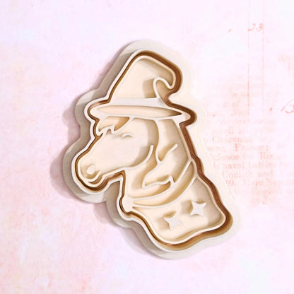 TwoBearsCC - Koekjes uitsteker paard Halloween Witch