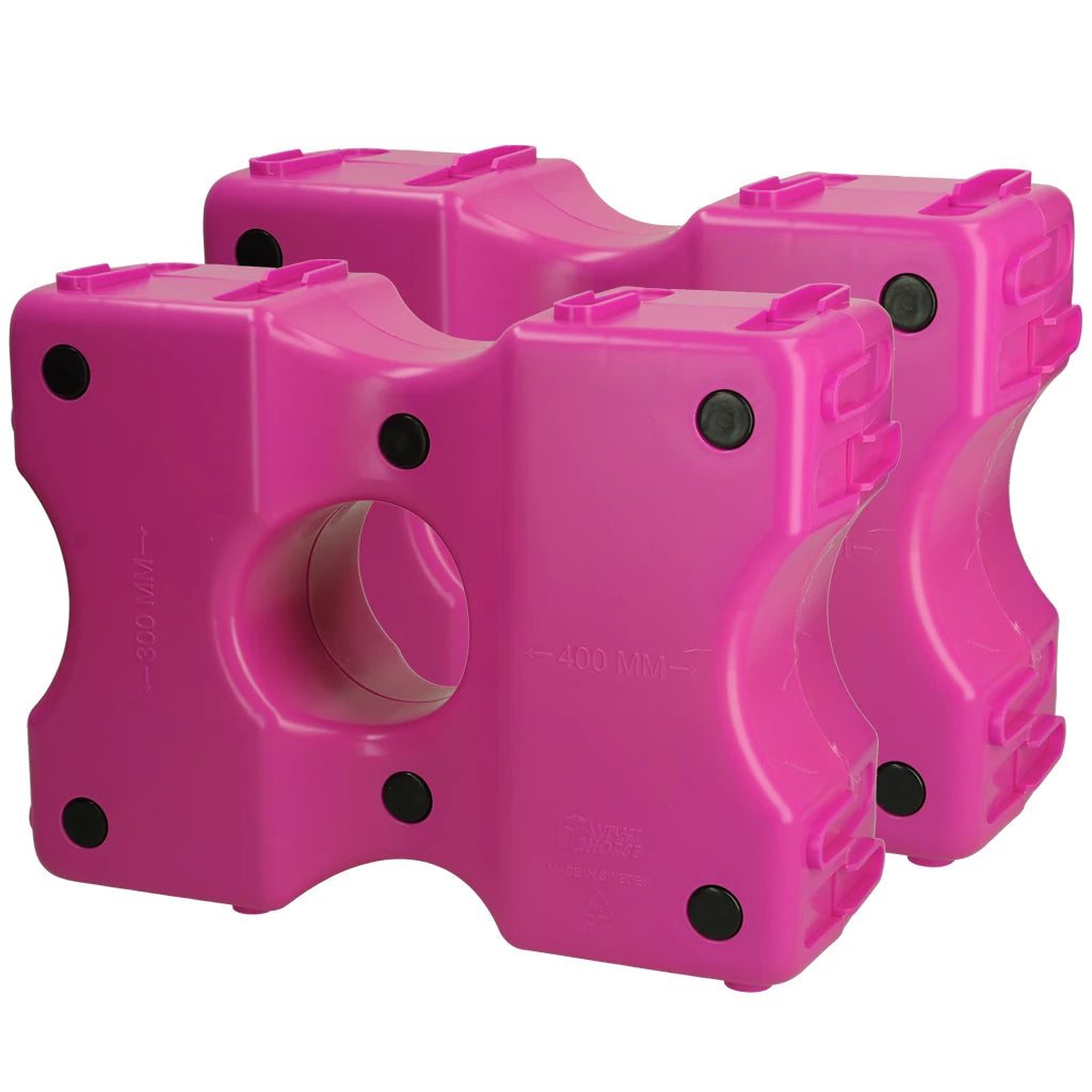 Vplast - Cavaletti Obstacle Blocks 2 pcs. blue/black/green/pink