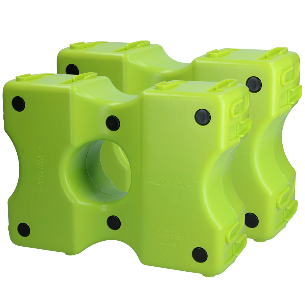 Vplast - Cavaletti Obstacle Blocks 2 pcs. blue/black/green/pink