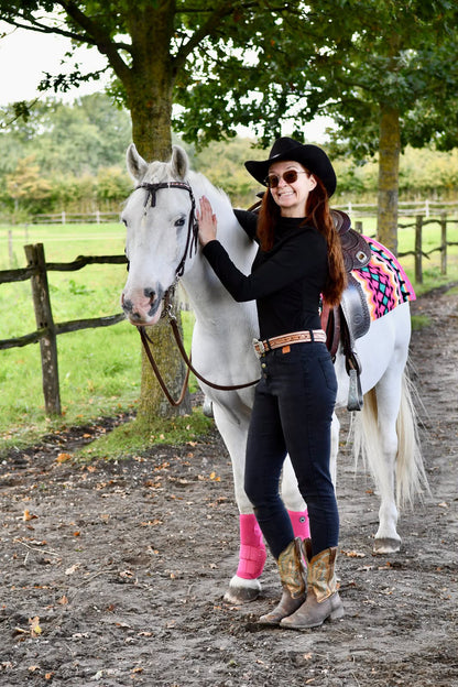 FMH - NeoPro the Solids - Neoprene leg protectors boots for horses (various colors)