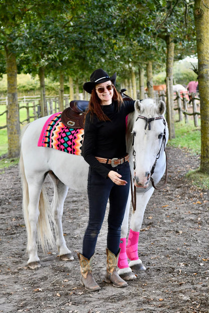 FMH - NeoPro the Solids - Neoprene leg protectors boots for horses (various colors)