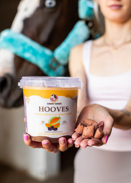 Candy Horse - Horse Cookies Hooves in bucket 1.2L