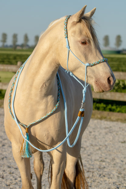 Touwhalster Set Melodisches Blau