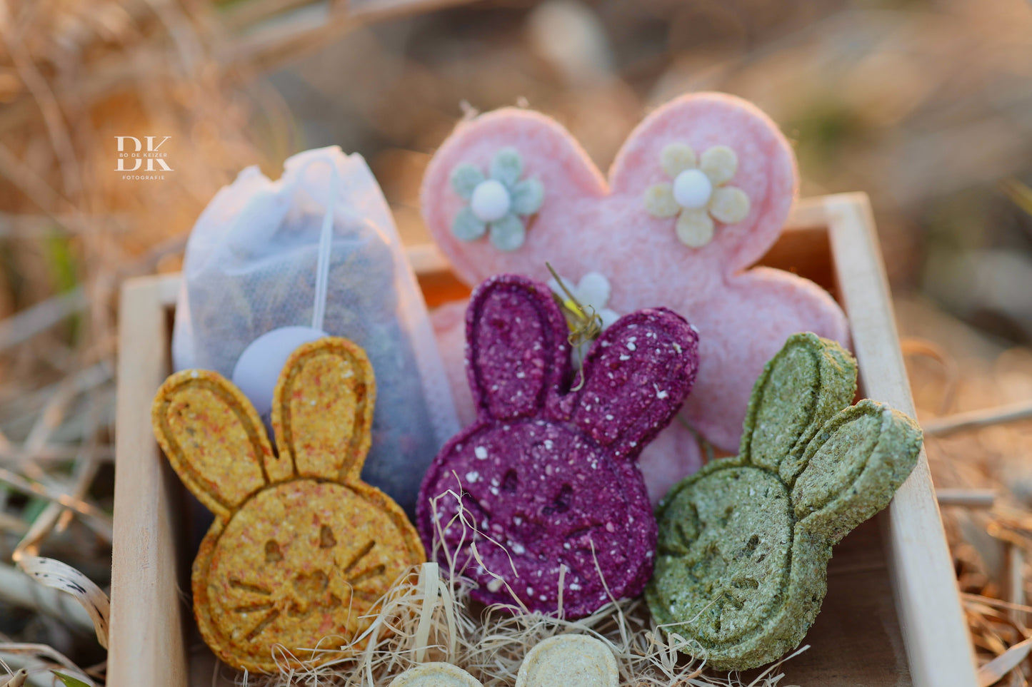 Horse Tea Company - Biscuits pour chevaux 4-pack Bunnies