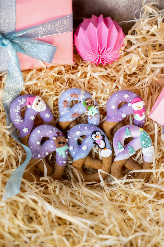 Candy Horse - Christmas Limited Collection - Versierde Pretzels