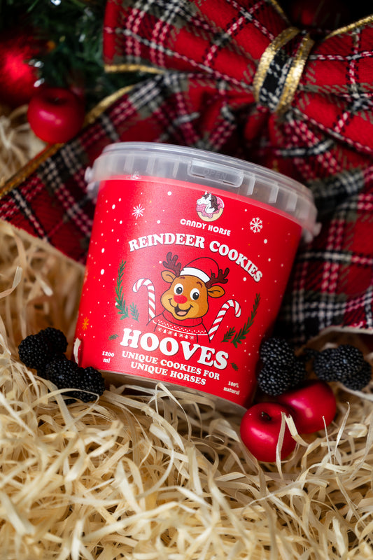 Candy Horse - Christmas Limited Collection - Hooves "Reindeer Cookies" koekjes 1,2L