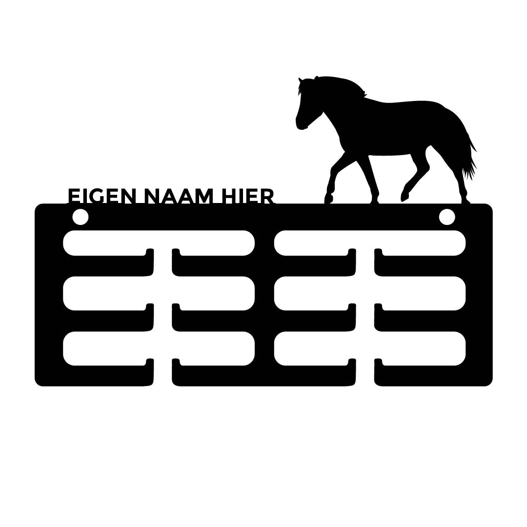 Wolfxjessy - Rozet houder Konik met naam