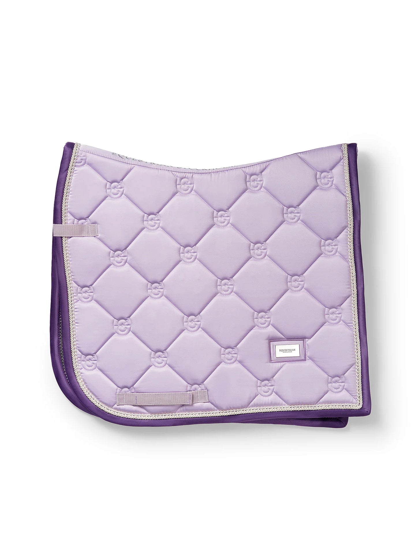 Equestrian Stockholm - SS26 Lavender - Dressage Saddle Pad dressuurzadeldek Pearl