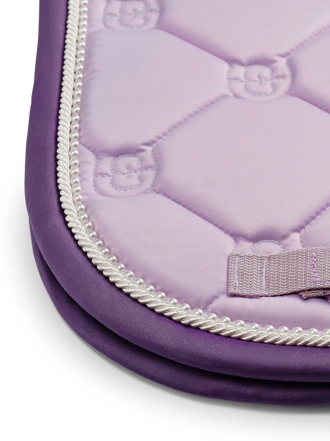 Equestrian Stockholm - SS26 Lavender - Dressage Saddle Pad dressuurzadeldek Pearl