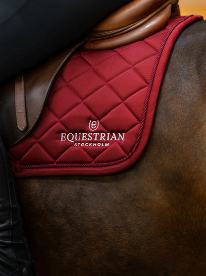 Equestrian Stockholm - Line Collection - Bordeaux Jump Saddle Pad