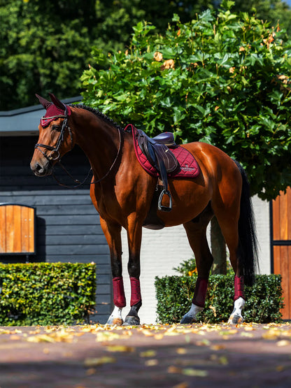 Equestrian Stockholm - Line Collection - Bordeaux Jump Saddle Pad