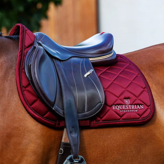 Equestrian Stockholm - Line Collection - Bordeaux Jump Saddle Pad