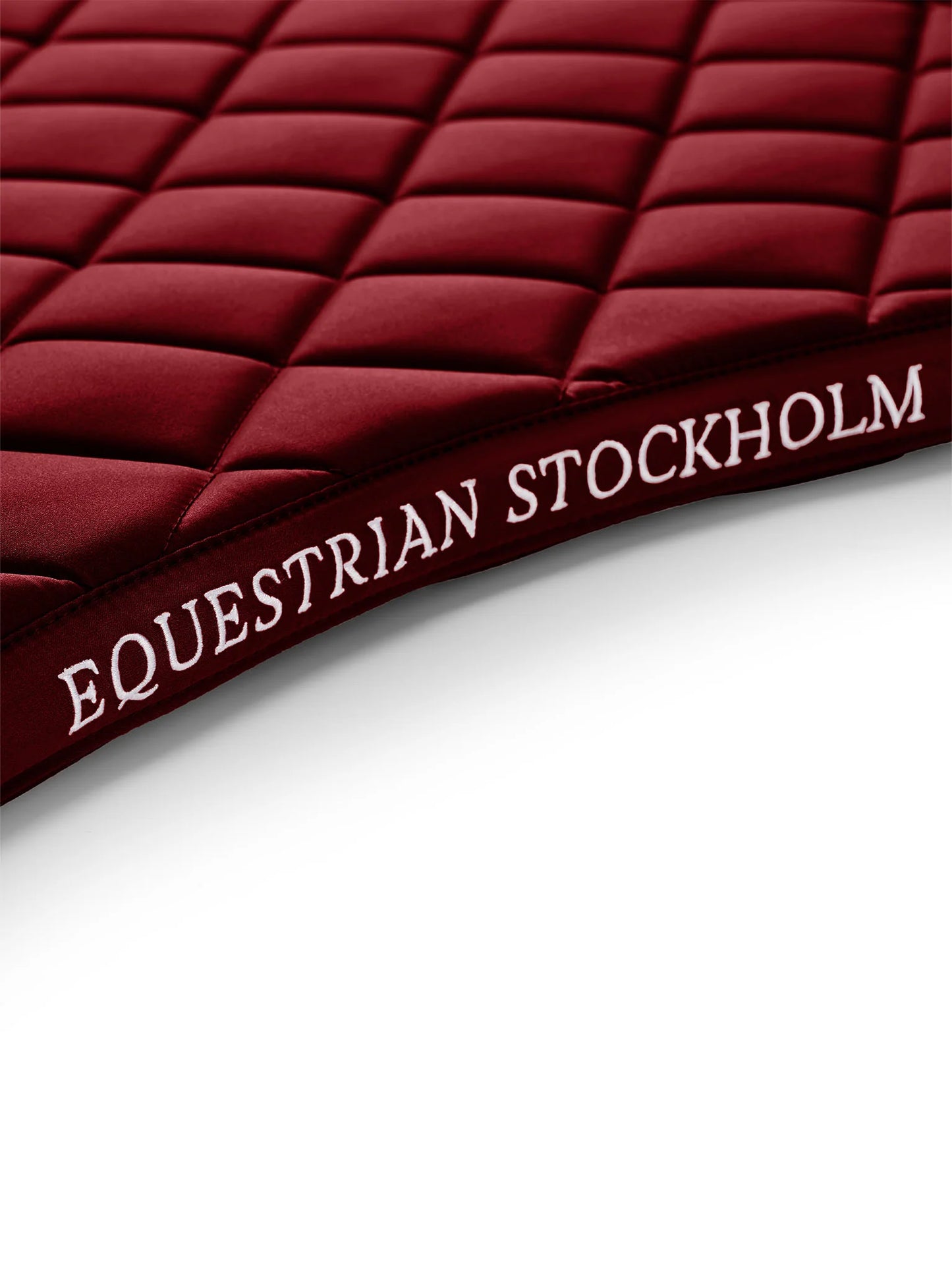 Equestrian Stockholm - Collection Line - Tapis de dressage Bordeaux