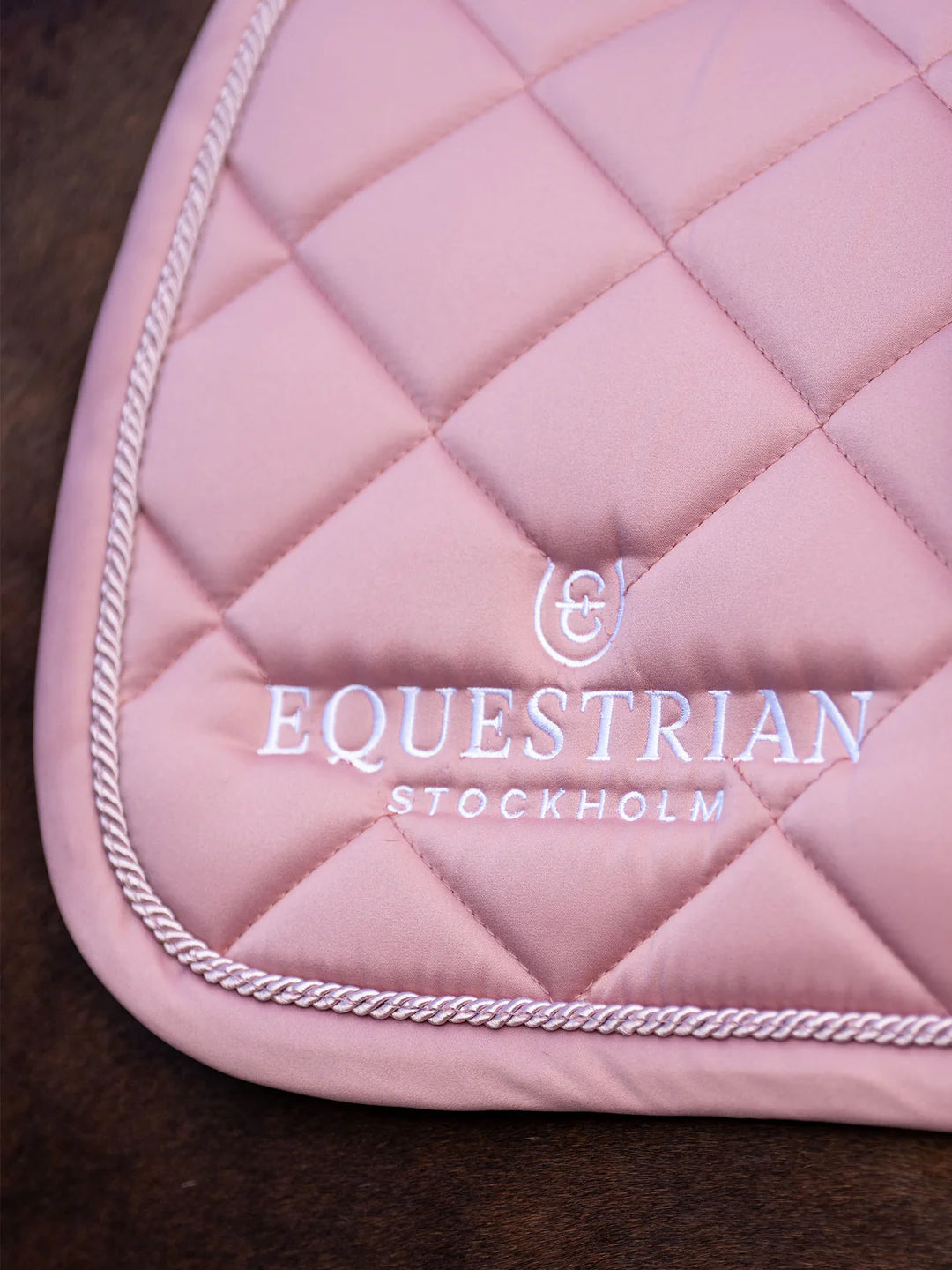 Equestrian Stockholm - Line Collection - Pink Jump Saddle Pad