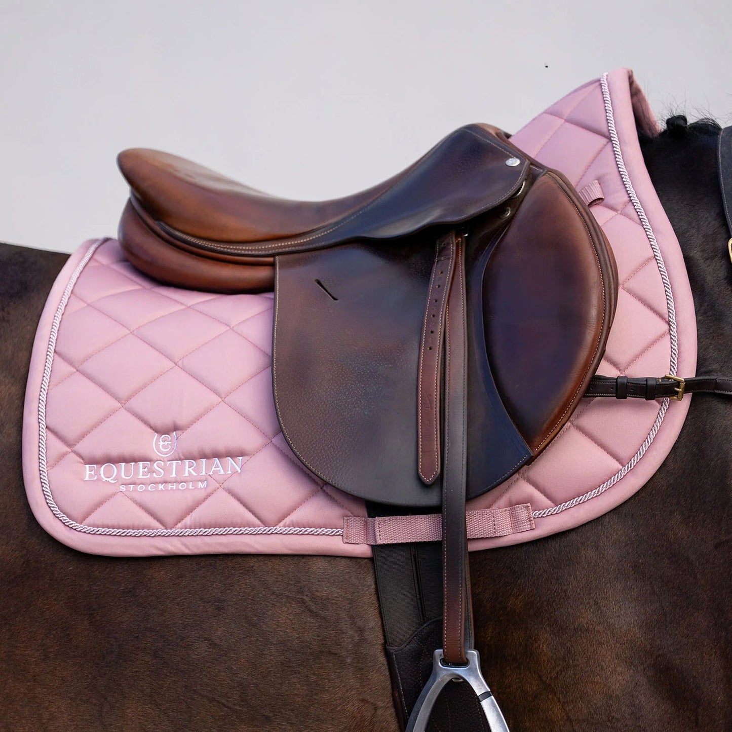 Equestrian Stockholm - Line Collection - Pink Jump Saddle Pad