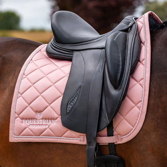 Equestrian Stockholm - Line Collection - Pink Dressage Saddle Pad