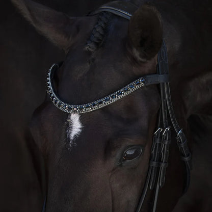 Lumiere - Onyx Crystal browband black