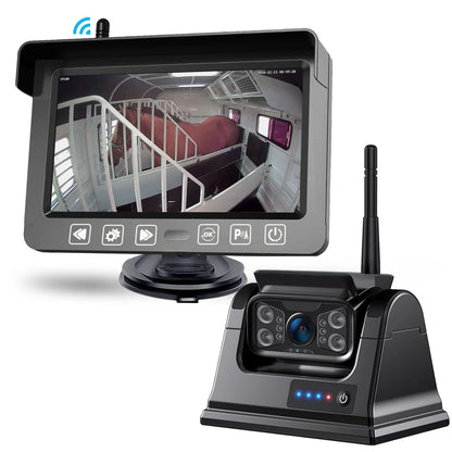 Equine Eye - Trailercamera Venture (2,4 GHz draadloze verbinding camera-monitor)