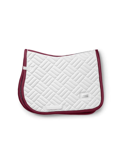 Equestrian Stockholm - FW26 White Merlot - Jump Saddle Pad Modern springzadeldek